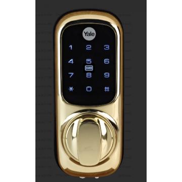 Yale Keyless Connected Polished Brass