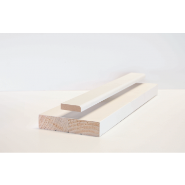 Seadec 144mm Optima Primed Door Frame Set Incl Door Stop -Solid Wood Core Deluxe Primed