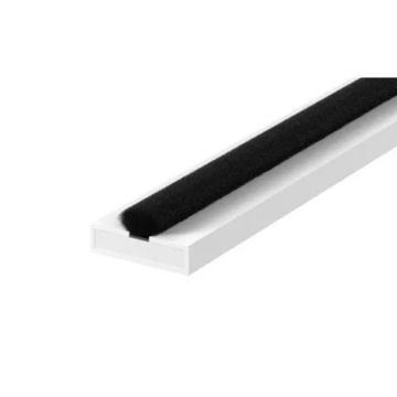 Lorient Intumescent Strip White 15 x 4mm Brush 2.1mt. Fire & Smoke Lp1504ss