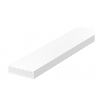 Lorient Intumescent Strip White15 x 4mm Plain 2.1mt. Fire Only Lp1504