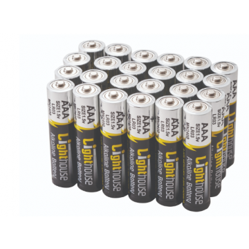 L/House 24 Alkaline Batteries AAA