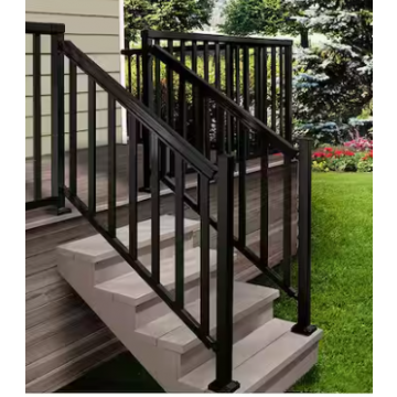Black Aluminium Stair Railing 914 x 1829mm