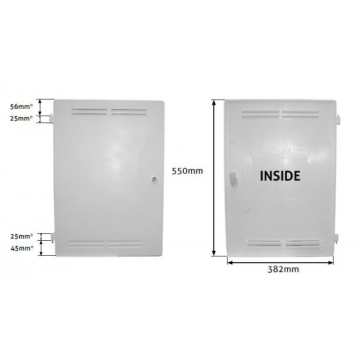 Tricel Gas Meter Cover - Door Only
