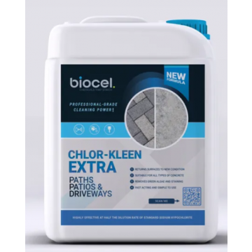 Chlorkleenextra/20 Paths Patio & Concrete Surface Cleaner 20l