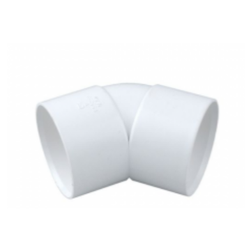 2" x 45 Degree Waste Bend White