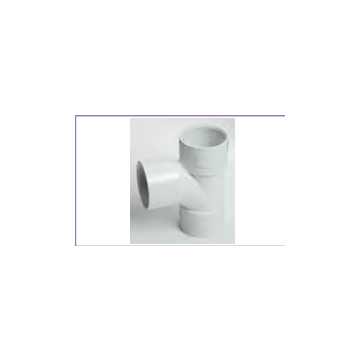 1 1/4" White Waste Tee 91.5 Degree