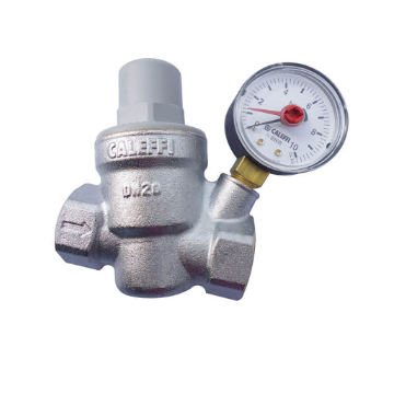 Caleffi 3/4" Pressure Reducing Valve comes with Gauge