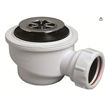 1 1/2 Compact Shower Trap Chrome Plated S5040c