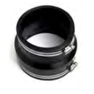 Fernco Coupling 6 x 4 Clay-Pvc (175-193mm) (96-114mm)