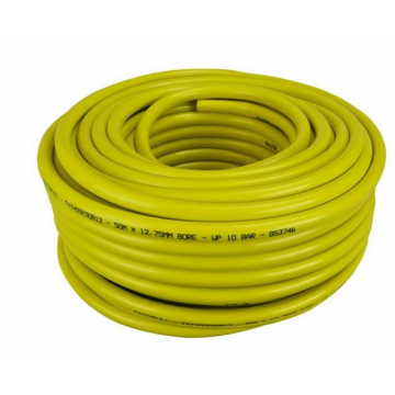 Heavy-Duty Rein/F PVC Builders Hose 50m (1/2in)