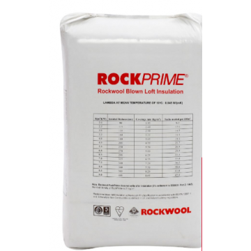 Rockwool Rockprime 20kg Blown Loft Insulation