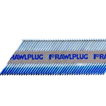 Rawlplug Nails/Fuel 2200/pack 75 x 3.1mm Ring Galv. 2 Cells