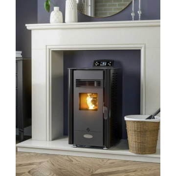 Elm 8kW Black Pellet Stove