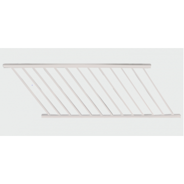 White Aluminium Stair Railing 914 x 1829mm