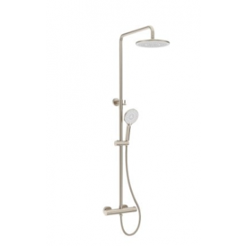 Alita Rain Shower comes with Divertical er Brushed Nickel