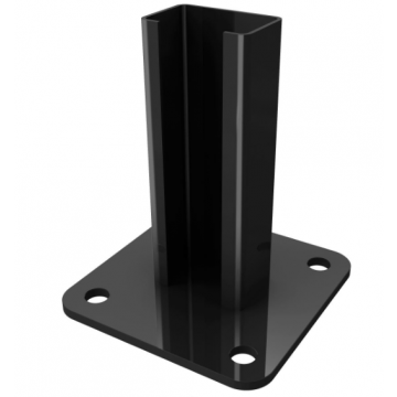 Base Plate 60 x 40 Black Hercules