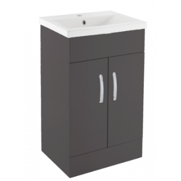 Plazza 600 2 Door Floor Nvm1403 Satin Black