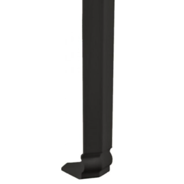 Freefoam Ogee Fascia Corner 300mm - Black