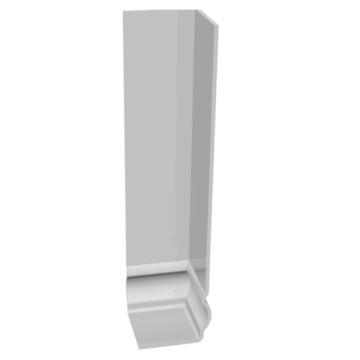 Freefoam Ogee Fascia Corner 300mm-Antracite Grey