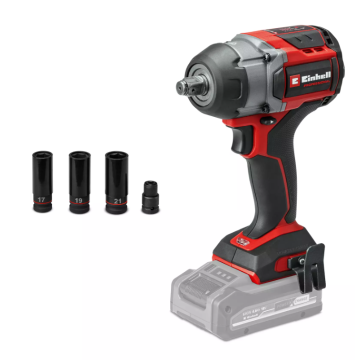 Einhell Pxc 18v 750nm Prof.Compact Impact Wrench 3 Speed Tp-Cw 18/750-C Li Bl - Solo (Body Only)