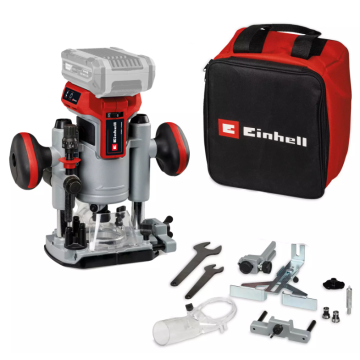 Einhell Pxc 18v Prof.Palm/Trim Router &  Set Tp-Ro 18 Set Li Bl-Solo (Body Only)