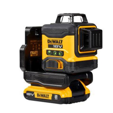 Dewalt 18v Xr Compact 3 x 360 Laser Kit. With 1 x 2ah Xr Battery