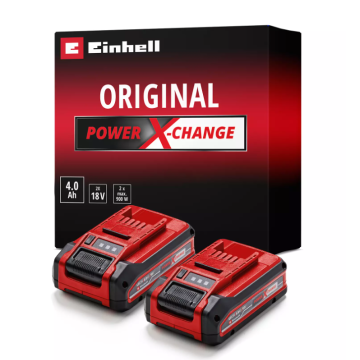 Einhell Pxc 4.0ah Plus Batteries (2 Pack) Pxc-Twinpack 4, 0 Ah Plus