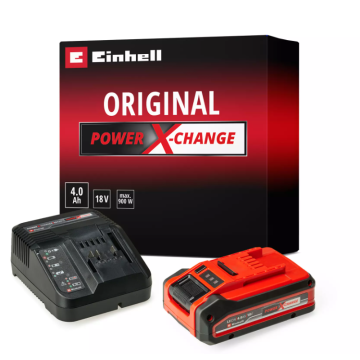 Einhell Pxc 18v 4ah Plus Battery And Charger Kit 18v 4, 0ah Plus Pxc Starter Kit