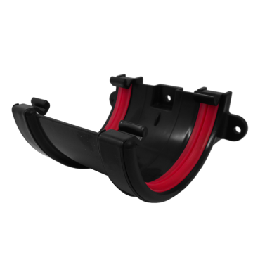 Freeflow Round Union Bracket - Black