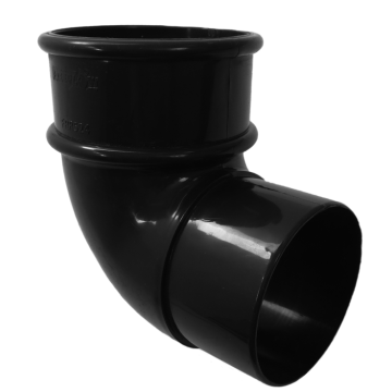 Freeflow Round 90' Offset Bend - Black