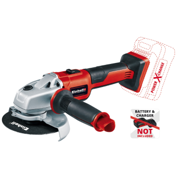 Einhell Pxc 18v 115mm Prof. Angle Grinder Axxio 18/115 (Body Only)