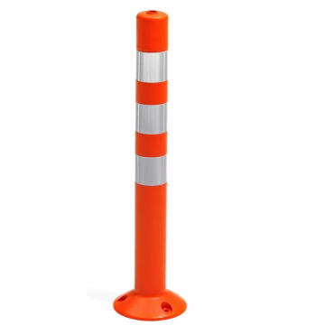 Orange Flip Over PVC Bollard