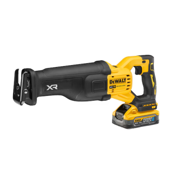 Dewalt 18v Xr Brushless Recip. Saw With 2 x Powerstack 5ah Batteries