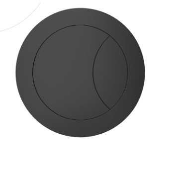Sonas Matt Black Dual Push Button Sophia-Inspire Reflections WC