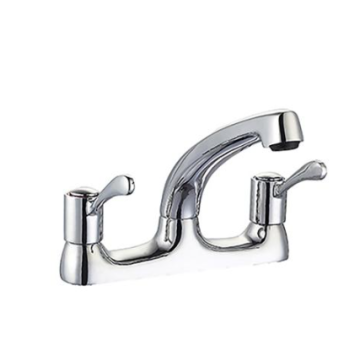 Fortune Contract 1/4 Turn Lever Deck Sink Mixer