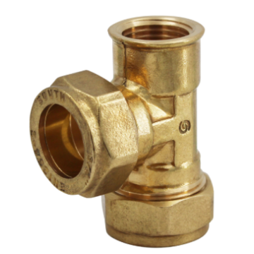 3/4" x 1/2"Fi x 3/4" Female End Tee (Lrc)