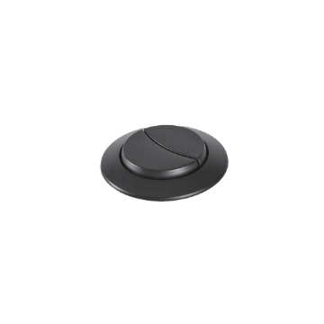 2 PRONG PUSH BUTTON BLACK PUSH02