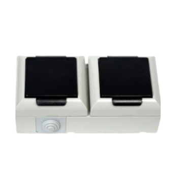 Damp Proof Socket 2 Gang Ip55 (1)