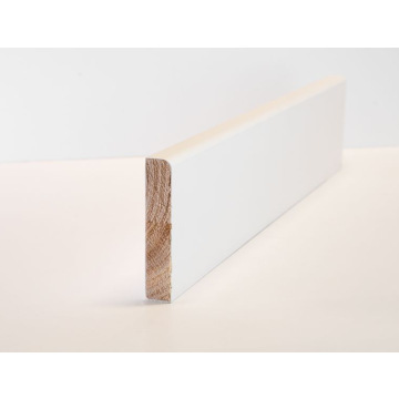 Seadec 94mm Optima Prime Contemporary Architrave 94 x 18 x 2185mm - Solid Wood Core Deluxe Primed