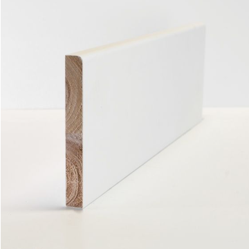 Seadec 144mm Optima Primed Contemporary Skirting 144 x 18 x 4200mm -Solid Wood Core Deluxe Primed
