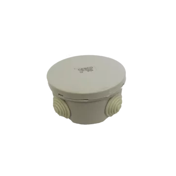 Junction Box 80mm Round Ip55 (1)
