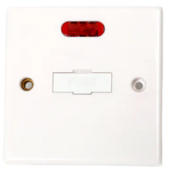 D.P Unswitched Unit Fused & Neon 13 Amp (1)