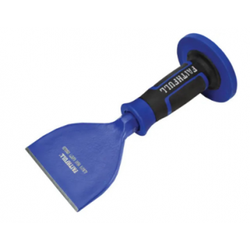 Faithfull Brick Bolster 4" comes with Safety Grip