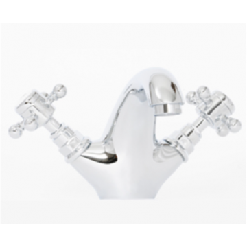 Balmoral Mono Basin Mixer With Push Waste
