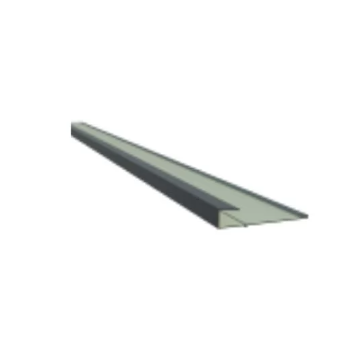 Alum. Black Slate Trim 3.0mt (No.1) Standard Km1 (18mm)