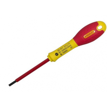 Stanley Insulated Screwdriver 3.5 x 75mm 065411