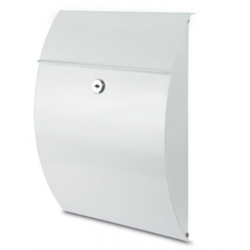 Capri Letter Box - White