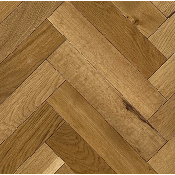 Ctc European Oak Rustic Herringbone 22 x 70 x 250mm Unfinished Parquet (.70m2 / .837y2 per Pack)