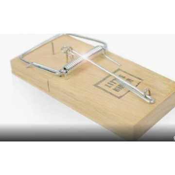 Wooden Mouse Trap- Little Nipper