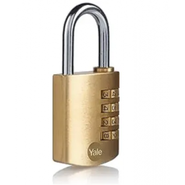 Brass Combination Padlock 40mm Standard Visi-Packed